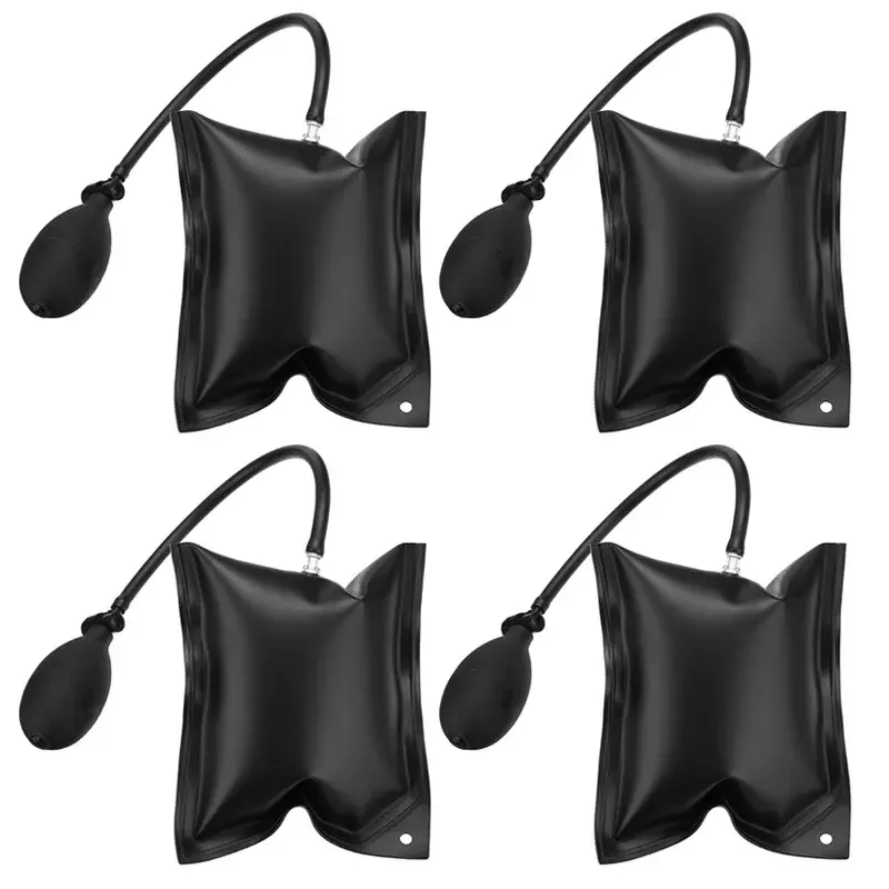 1/2/4 PCS Black Air Pump Bag cuscino a cuneo spessori gonfiabili per auto automobilistiche utensili manuali sostituire i gadget