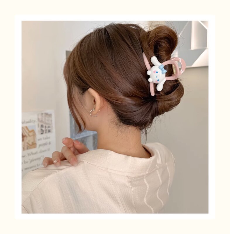 Internet celebrity cute hairpin plate hair catcher cartoon hairpin girl hair catcher girl shark clip