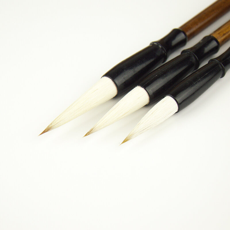 Penna per pennelli per calligrafia cinese più capelli Set di penne per pennelli per pittura cinese pennello per pratica per calligrafia per capelli donnola per principianti