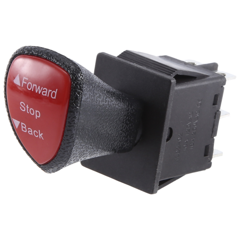 Carro Trava Slide Rocker Switch, Forward-Stop, Voltar DPDT, KCD4-604-6P, 6Pin