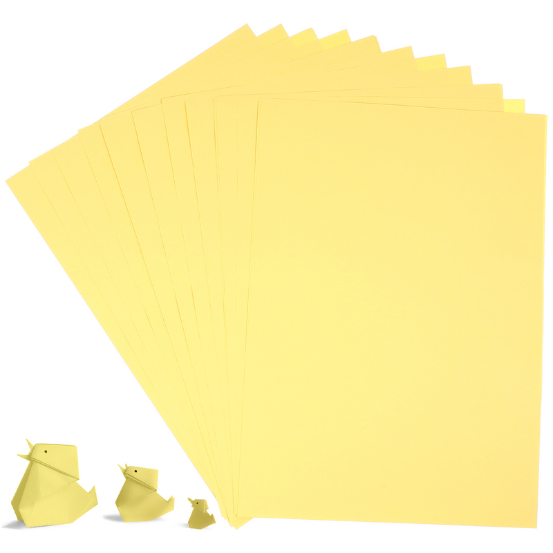 Постельное одеяло, простыни, желтая бумага для печати формата А4, многоцелевая награда, ручная работа, офисные принадлежности, живопись