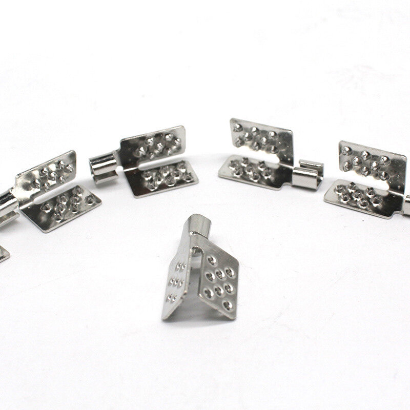 10PC Silver Connectors Fixed Clip Clamps Clip Floor Heating Film Home Decoration Heating Film