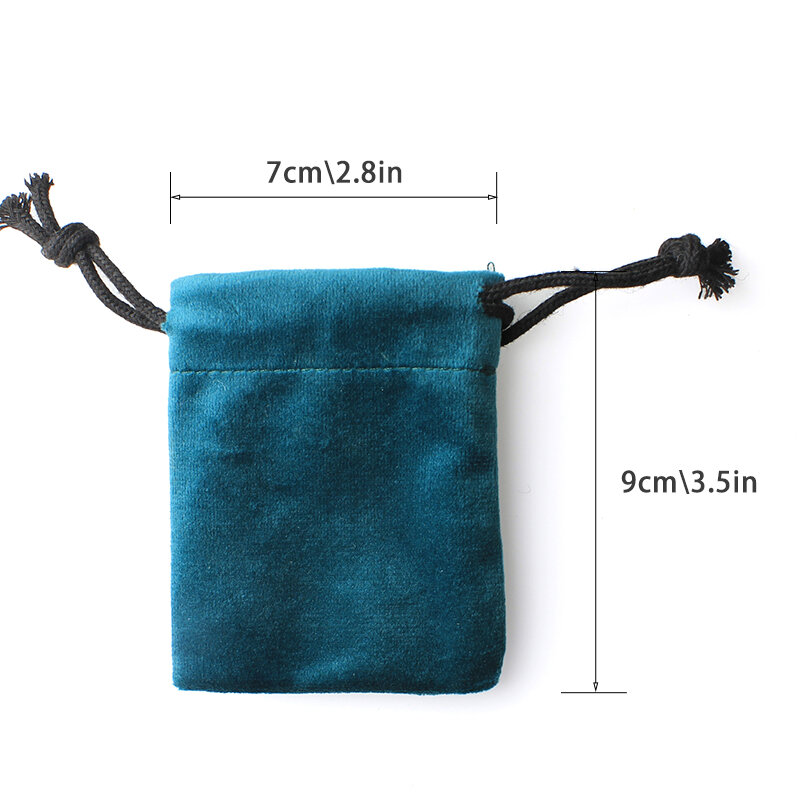 Multi Color Velvet Bag Jewelry Packing Velvet Drawstring Pouches Jewelry Gift Bags Display Chain Ring Packing Bags As Gift 1pcs