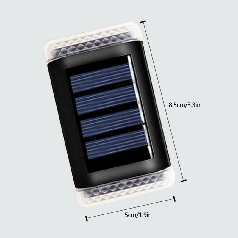 Solar Wall Lights Outdoor Waterproof Deck Lights LED Outdoor Patio Lights Smart Light Control Above Ground Pool Accessories For