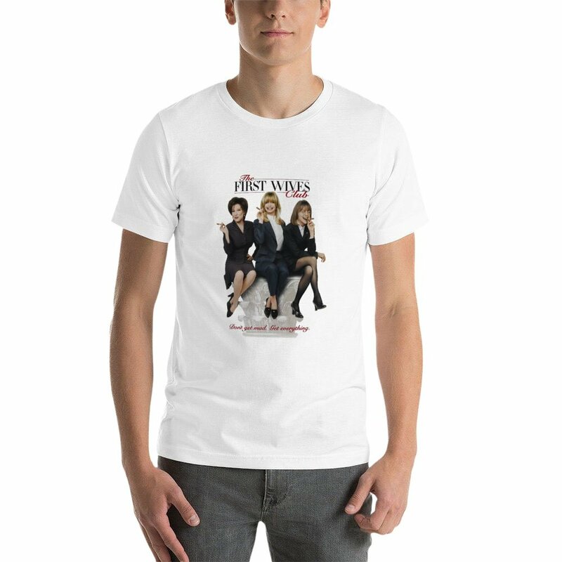 T-Shirt pour Homme avec Affiche du Film Player Wives Club (1996), Vêtement avec les Personnages de Goldie Hawn, Bette Midler, Diane Keaton
