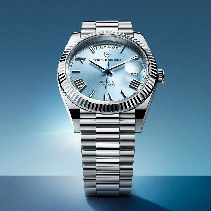 PAGANI DESIGN – montre-bracelet automatique pour homme, accessoire de luxe, en verre de saphir AR, mécanique, 10Bar, ST16 Movt, nouveau, 2023, DD36