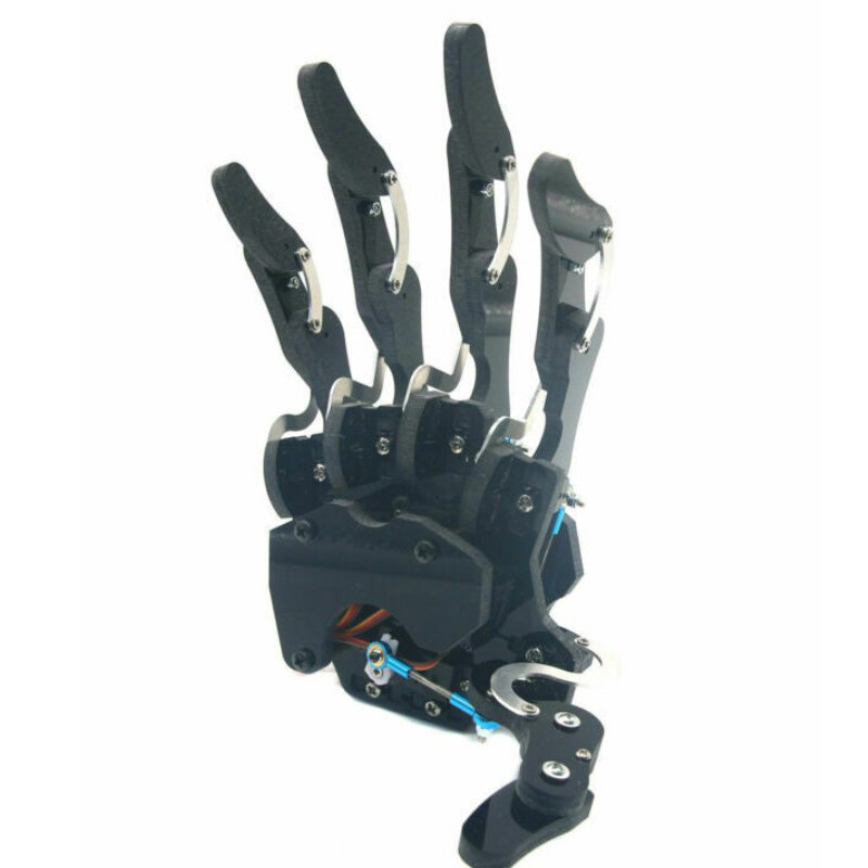 5 Dof Роботизированная рука, правая/левая рука, сервоприводы, пальцы, зажим, захват, механическая рука для малины, для робота Arduino, Набор для творчества