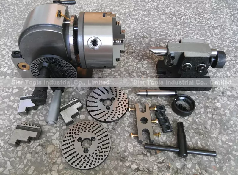 BS-1 UNIVERSAL INDEX CENTERB/Universal dividing head for milling machine/With 200mm 3-jaw chuck