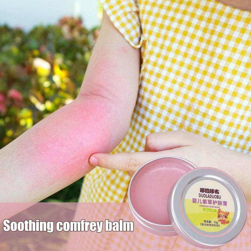 Skin Body Care Ointment Natural Comfort Soothing 15g Comfrey Balm Fast Absorption Skin Care Tool For Picnic Camping School And