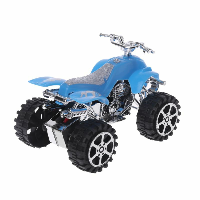 Tire hacia atrás Mini simulación inercia 4 ruedas playa motocicleta vehículo Motocross