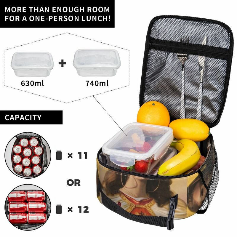 Изолированные ланч-пакеты Лана Дель Рей, термоконтейнер для еды, Герметичная сумка-тоут, Ланч-бокс, пакеты для хранения еды для работы на открытом воздухе