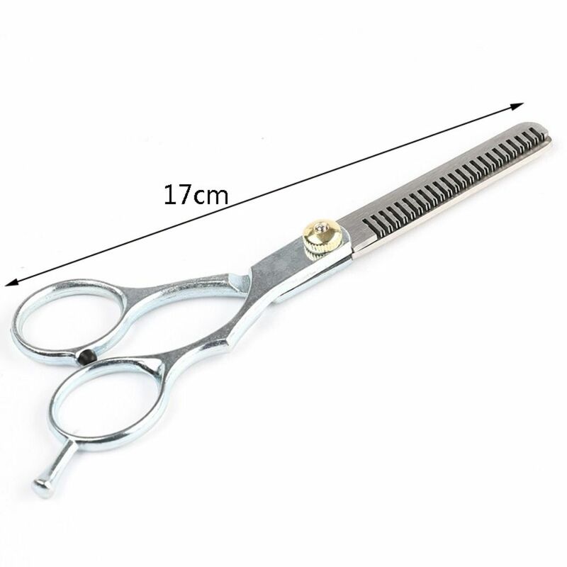 Thinning Hair Cutting Scissors Barber Salon Stainless Steel Barber Scissors 6.0 Inch Silver Hairdressing Shears Barber Shop