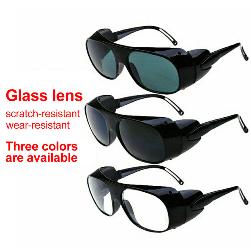 1ชิ้นเชื่อมเชื่อมแว่นตาก๊าซอาร์กอนอาร์คเชื่อมแว่นตาป้องกันความปลอดภัยทำงานตาป้องกันอุปกรณ์ป้องกัน