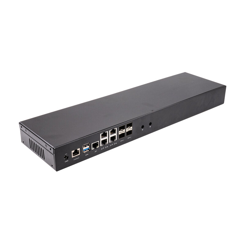 1U Rackmount with Atom C3808 C3758 C3758R C3558R C3338R 10G SFP+/2.5G SFP/5*2.5G Firewall/Gateway/DNS Router