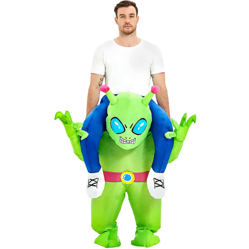 Adult Kids Astronaut AND Alien Inflatable Suits Animal Cary Mascot Mascot Halloween Party Cosplay Suit Suits Dress