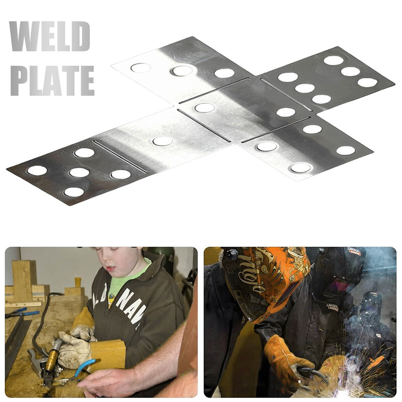 1 PC Welding Kit Dice Welding Practice Kit DIY Cube Welding Training Metal Welding Equipment for Beginners TIG MIG Gas Arc Stick