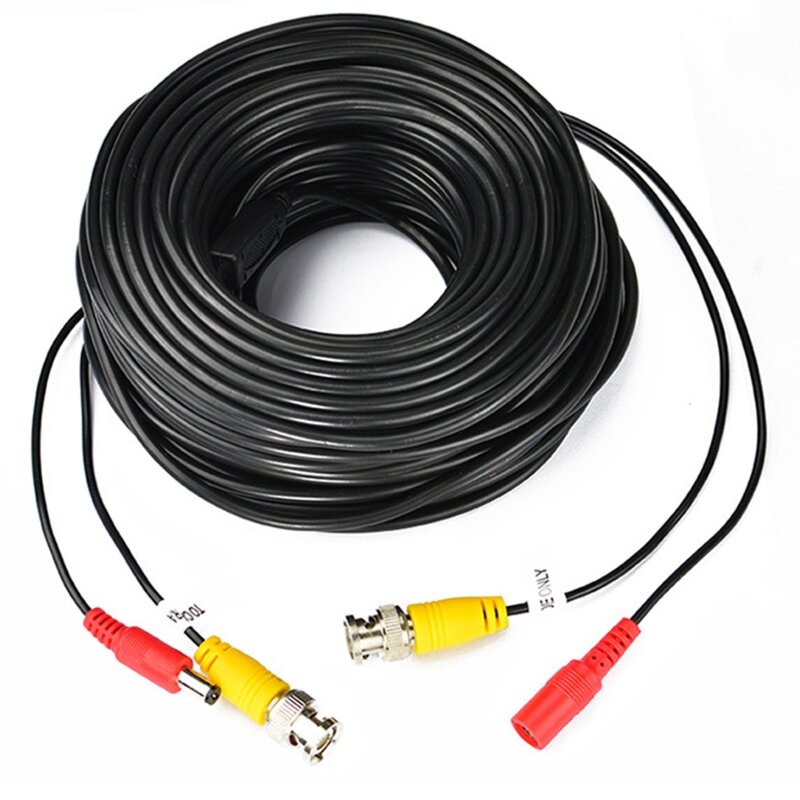Ahd Camera Kabels 5M/10M/15M/20M/30M Bnc Kabel Output Voor C Stekker Kabel Voor Analoge Ahd Cctv Vr Systeem