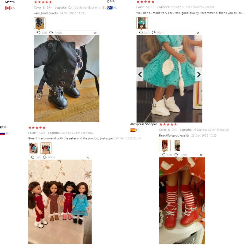 Chaussures de poupée de 5CM pour filles, bottes pour jouets de filles américaines Wellie wish Paola retina Classic nance 14.5 BJD Blythe EXO de 1/6 pouces, livraison gratuite