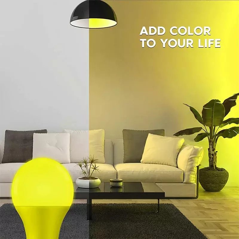 Christmas Decoration Led Bulb  Base Yellow Color Led Bulb Indoor Holiday Party Warm Atmosphere Light
