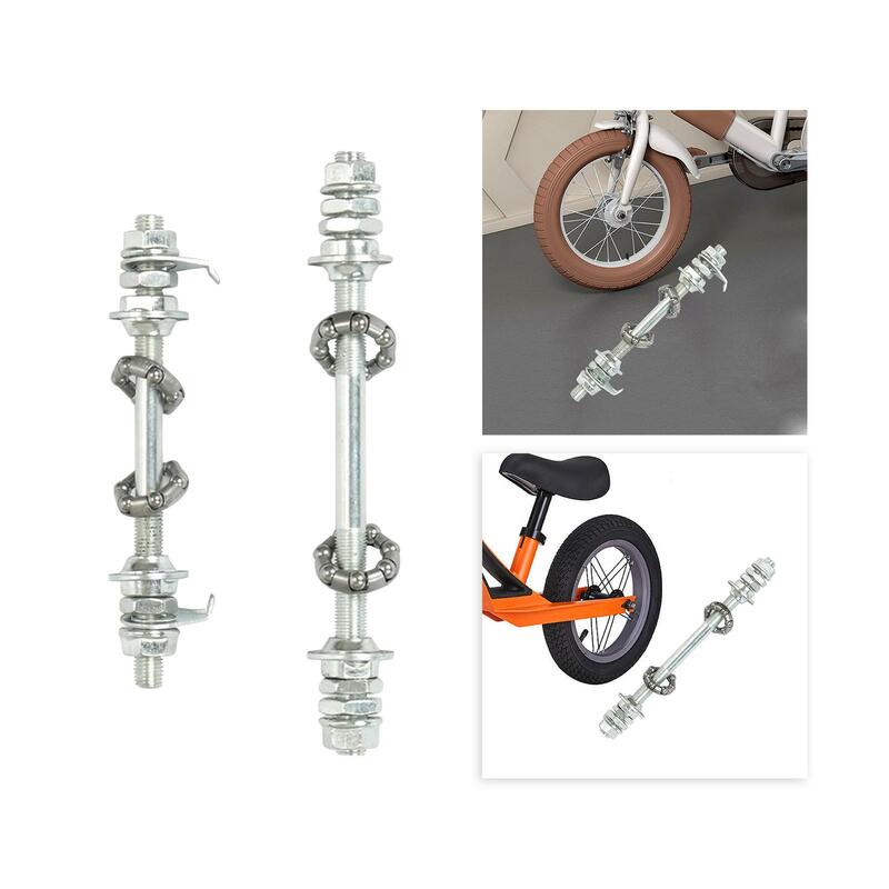 Cojinetes de eje delantero y trasero para bicicleta, ciclismo duradero portátil, Simple