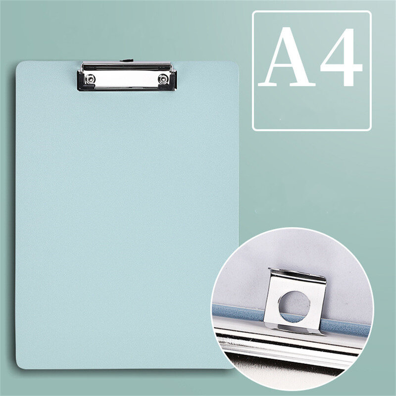 A4/A5 matowy Folder papierowy schowek notes szyna klips do notatek deska teczka na dokumenty materiały biurowe szkoły