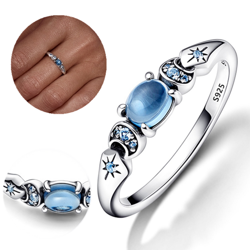 Nuovo anello in argento 925 impilabile cuore infinito fiore margherita per le donne argento originale 925 anelli regalo di gioielli di marca
