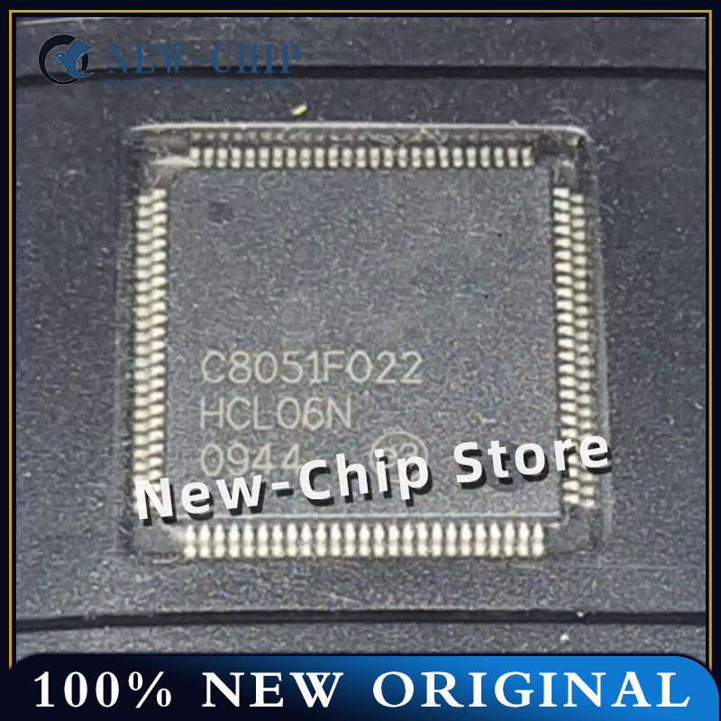 Memória Flash Microcontrolador, MCU IC, amplificador, C8051F022, TQFP100, C8051F022-GQR, novo, original, 1-20 PCes pelo lote
