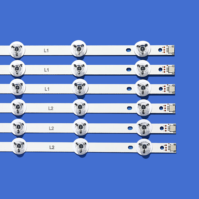 Bande de rétroéclairage LED pour téléviseur LG 55, 12 pièces, 55LB671V, 55LB673V, 55LB675V, 55LB677V, 55LB679V, 55LB690V, 55LB700V, 55LB700V, 6916L-1629A