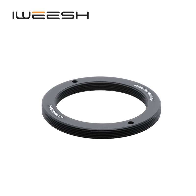 M54 to M42 Telescope Adapter Ring Aluminium Alloy Frame with 0.75 Thread for Astronomical Telescope