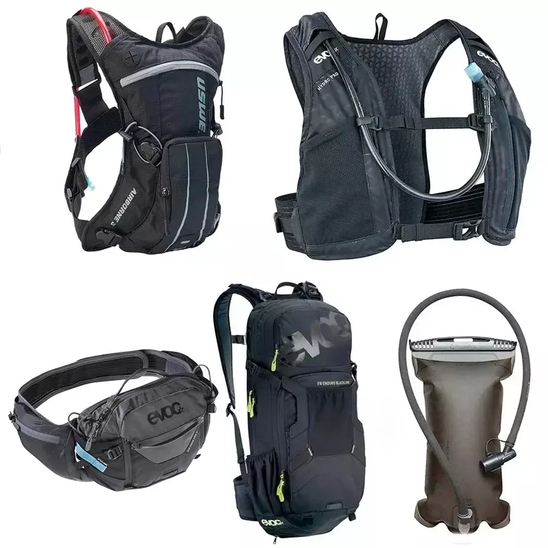 Uswe-Paquete de cadera Pro 3, mochila de hidratación con eslinga, chaleco, vejiga de agua, depósito, senderismo, correr y motocicleta