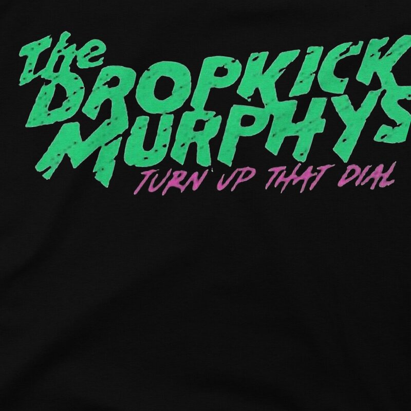 Magliette con Logo verde da uomo Dropkick Murphys top divertente manica corta O collo Tees T-shirt regalo di compleanno