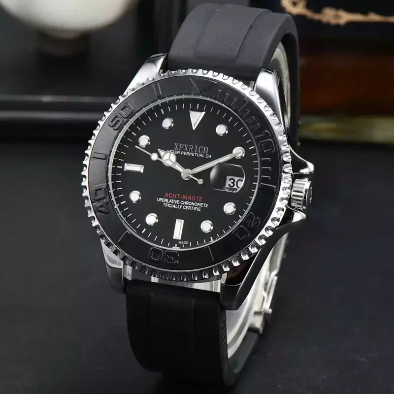 Top AAA Original Brand Watches For Mens Luxury Multifunction Automatic Date WristWatch Fashion Business Sport Quartz Male Clocks