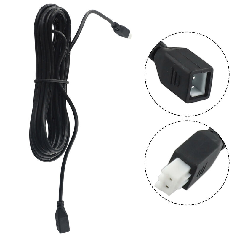 Black 4 Meters Extension Cable Cord Wire For Car Parking Sensor Accessories Waterproof Reversing Extend Extension Cable