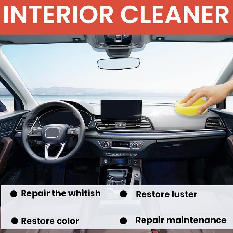 Dashboard Cleaner Restorer Protectant Quick Detailer Vehicle Detailing & Restoration Cream Polishing Car Dashboard Stain Remover