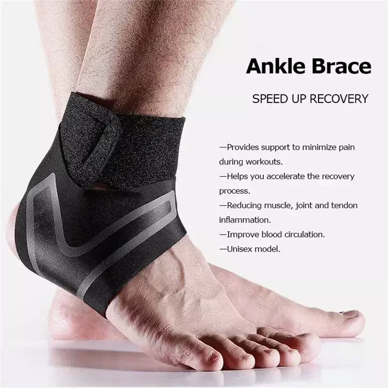 Sports Anklets Tendon Pain Relief Band Sprain Ankle Support Foot Sprain Wrap Basketball Football Athletic Sport Anklet Support
