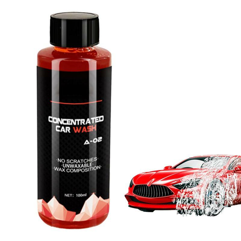 Car Detailing Foam Vehicle Wash Shampoo 5.3oz Deep Clean & Restores High Foam Highly Concentrated Multifunctional Car Detailing