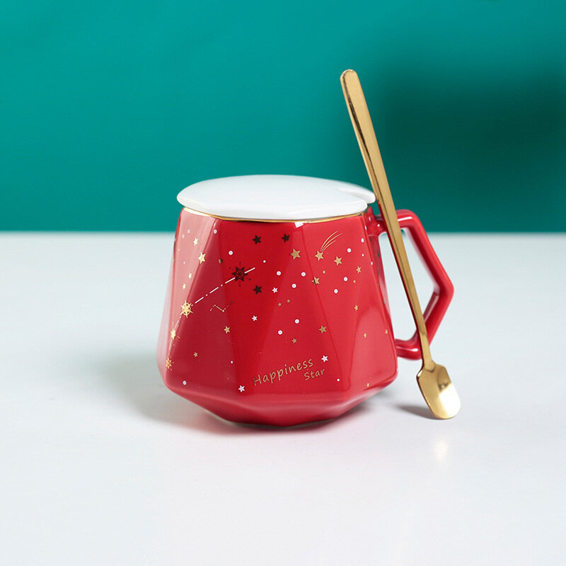 Симпатичная керамическая кружка, креативная кофейная чашка ручной работы, чашка для пары, кружка для завтрака, молока, чая, подарок на день матери, свадебный подарок