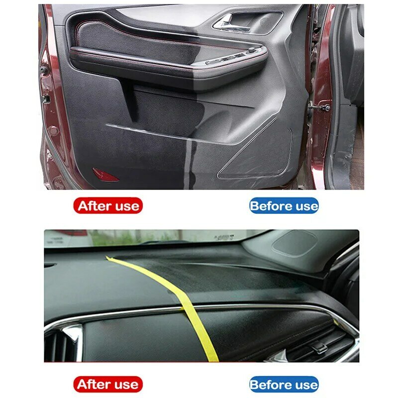 Minyak plastik otomatis kembali ke kilau hitam produk pembersih mobil Semir otomatis dan perbaikan lapisan Renovator untuk detail mobil