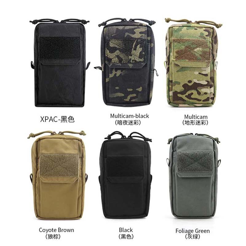 Tactical Molle Pouch Outdoor Multifunctional Large Mobile Phone Bag Hunting Waist Bag Belt Tools Kit Bag