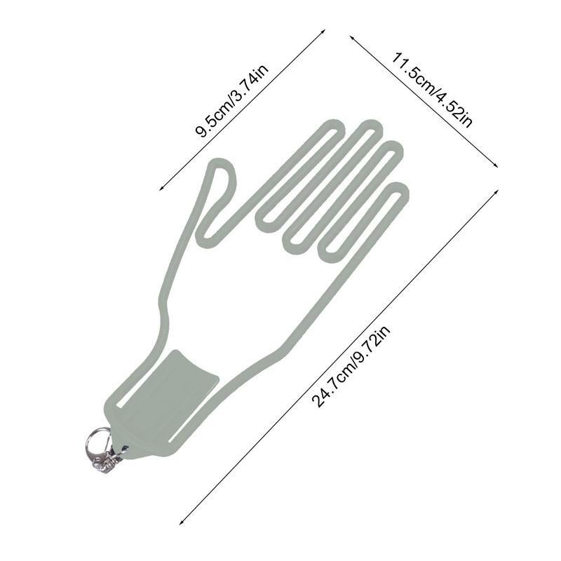 Marco de soporte para guante, herramienta de mantenimiento portátil multifuncional, resistente, forma de mano