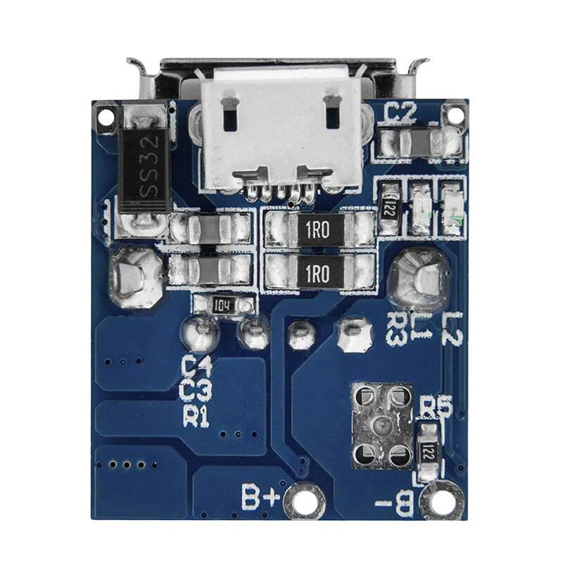 5 x Power Bank Module Charge Controller TP5400 Micro-USB and USB Connection