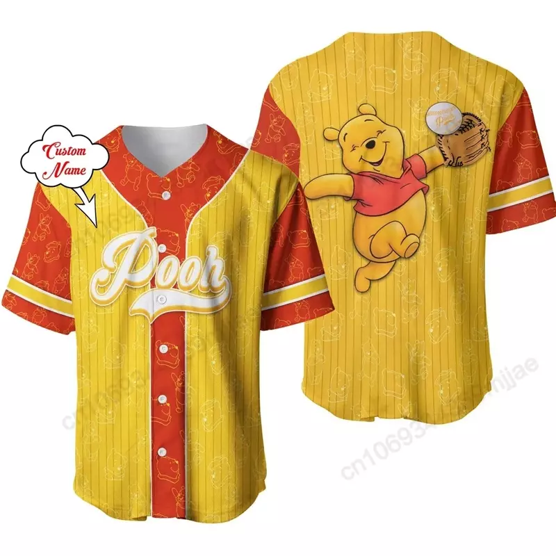 Camicia da Baseball 2000s vestiti Y2k top donna bottone abbigliamento Casual camicetta donna moda coreana 2023 t-Shirt uomo per ragazze Yk2