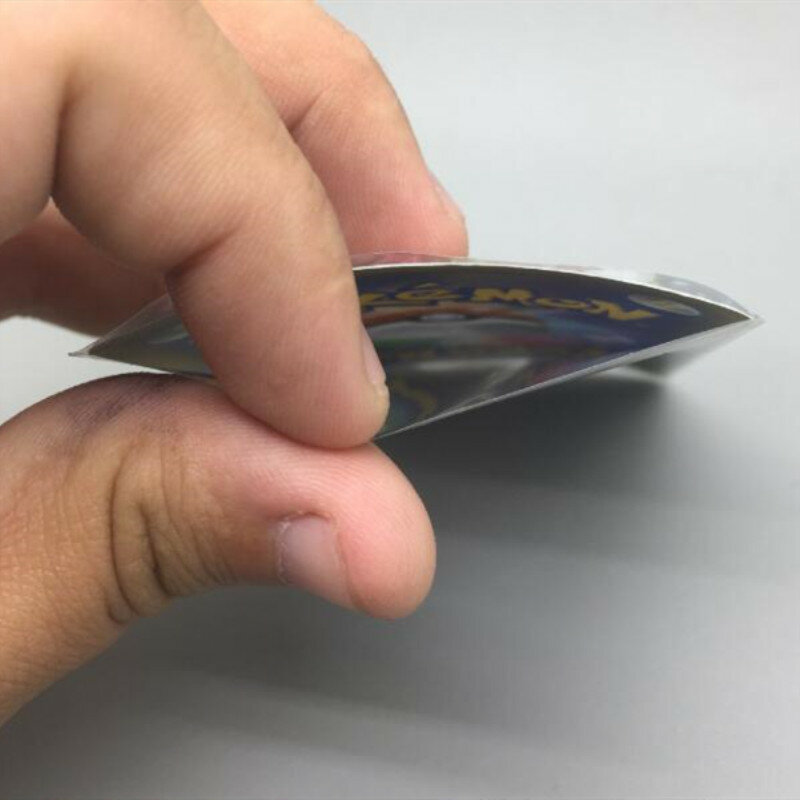 Novo 100 pçs transprant cartão capa protetora titular para o negócio jogando mesa placa jogo cartões de identificação photocard suportes