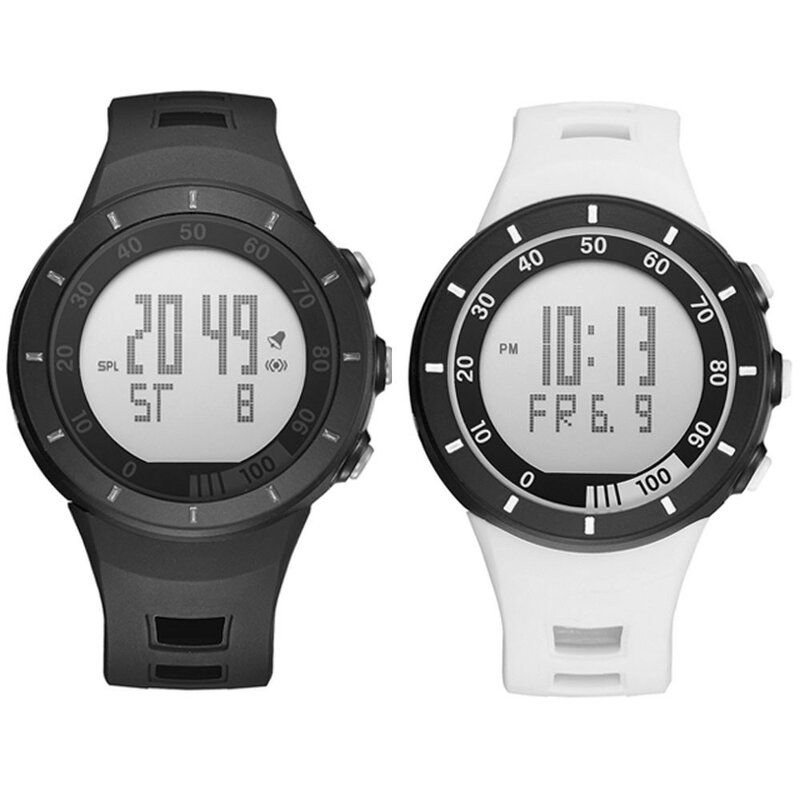 OHSEN New Digital Watch for Men Women Outdoor Sport Watches 50M Waterproof Black White Silicone Couple Wristwatch Clocks Gifts