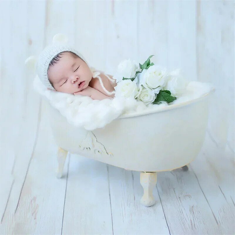 Baby Photo Shooting Container, Recém-nascidos Fotografia Props, Sofá Posing Shower Basket, Banheira Acessórios