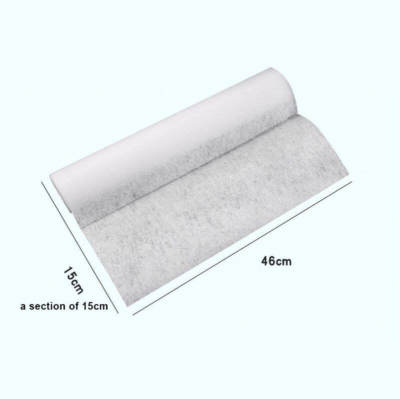 46cm*5/10M Range Hood Filter Paper Non-woven Oil-proof Cotton Filter Disposable Range Hood Exhaust Fan Filter Extractor Tools