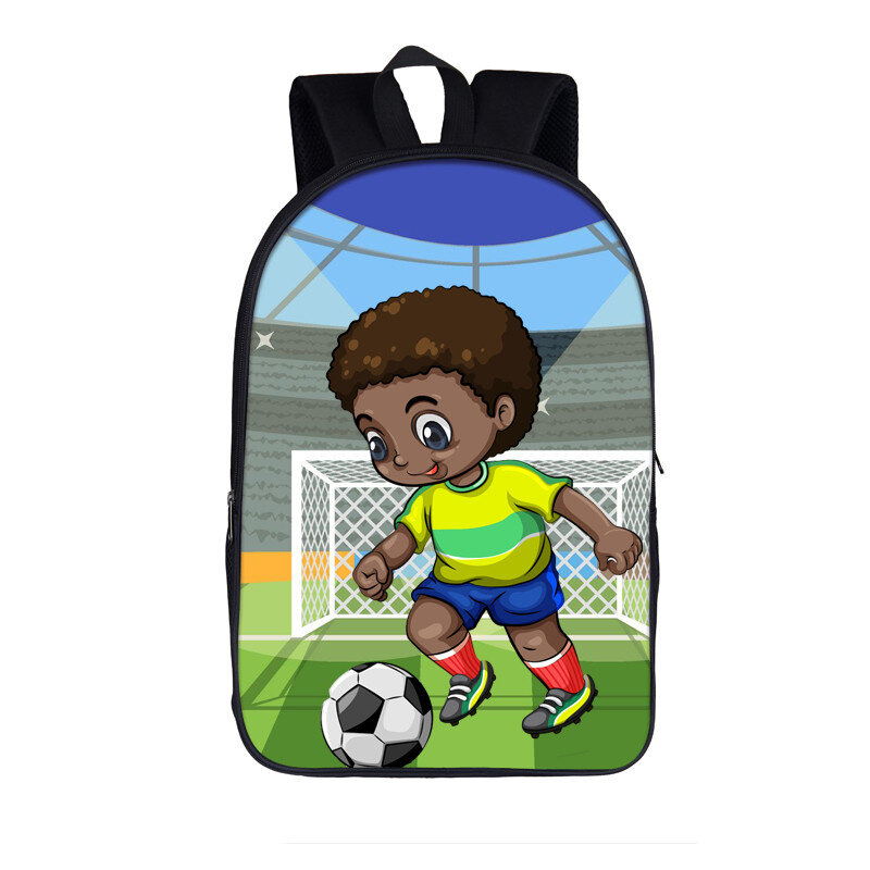 Afro brązowy plecak naukowy z nadrukiem chłopca torby szkolne dla dzieci dla nastoletnich chłopców z Afryki plecaki na laptopa studencki torba na książki