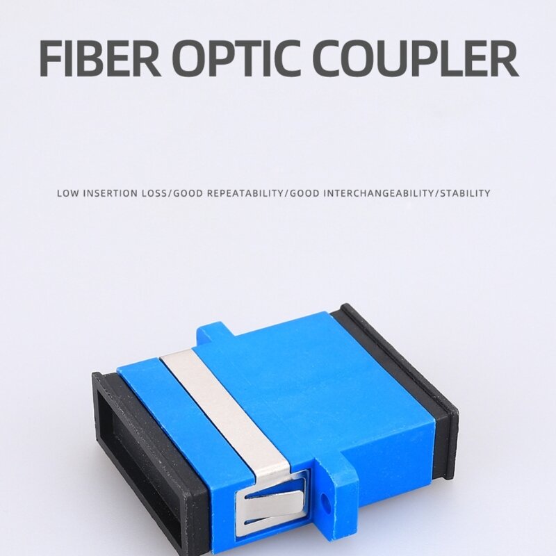 Coupler Serat Optik Dupleks UPC Berkualitas 16FB untuk Konektor Internet Jaringan Koneksi Mulus Proses Presisi Tinggi