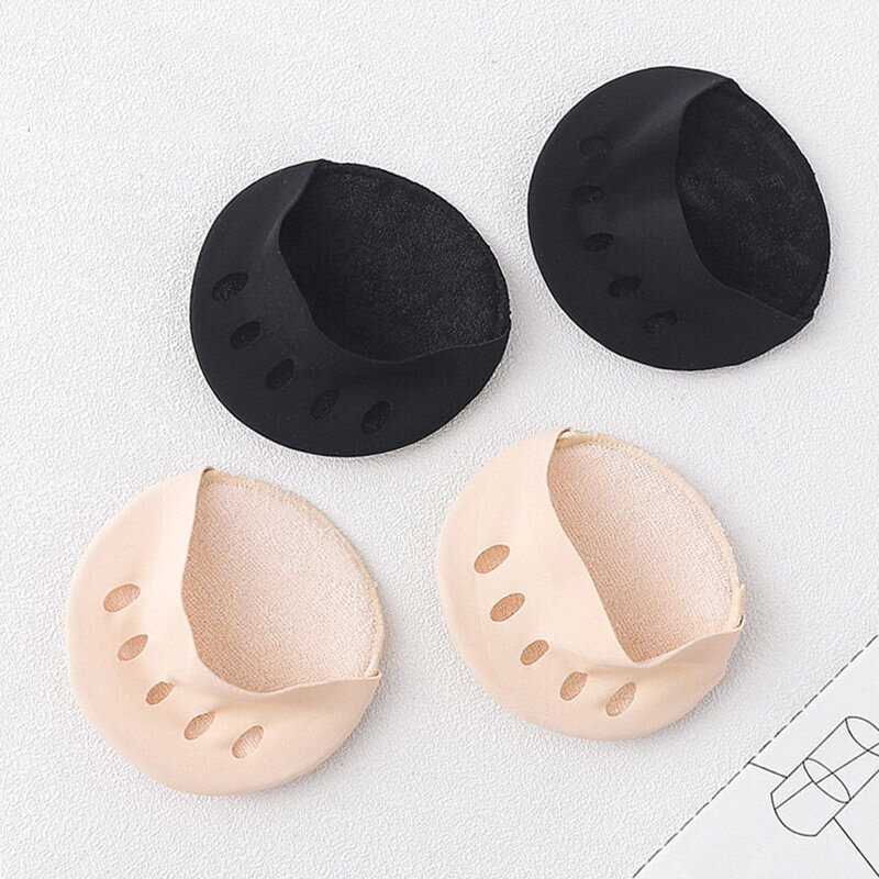 4/6/8Pcs Five Toes Forefoot Pads for Women High Heels Half Insoles Foot Pain Care Absorbs Shock Socks Toe Pad Massaging Toe Pad