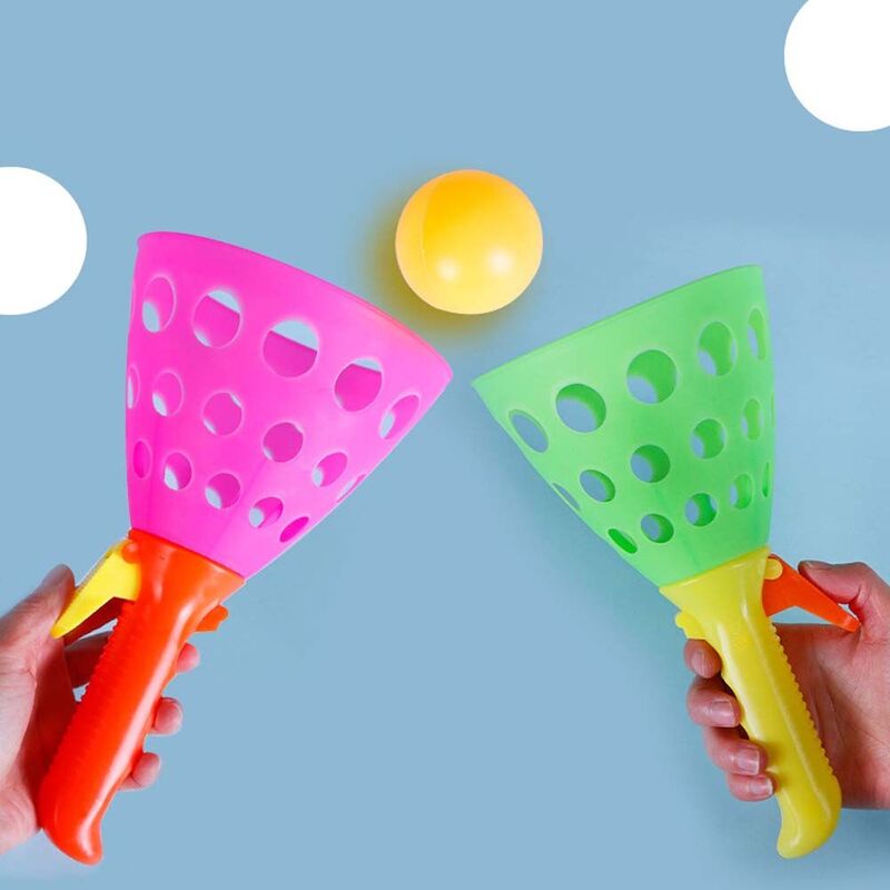 The Ball Toys interazione genitore-figlio lancio e cattura palla doppia catapulta palla interattiva giocattolo genitore-figlio palla che rimbalza
